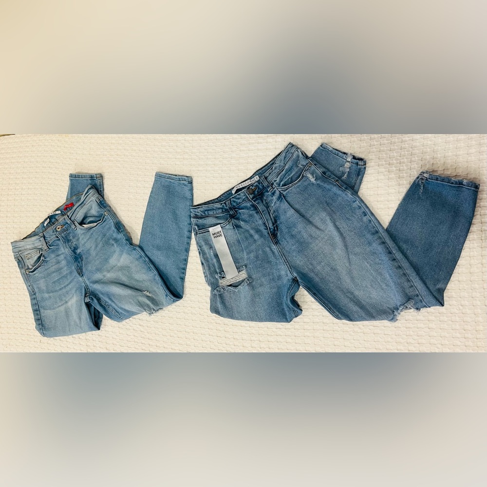 Bundle Of 2 Size 11/30 Denim Blue #9